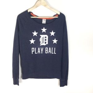 VS Pink | Detroit tigers pullover sweatshirt S